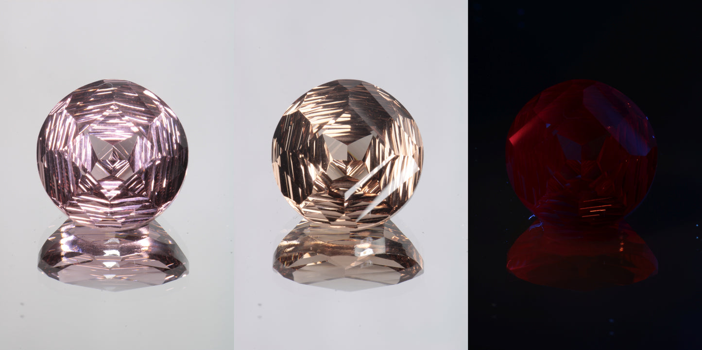 Giant Fantasy Cut Laser Garnets