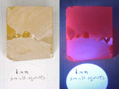 Samarium YAG Orange Glow Garnet, Experimental Crystal