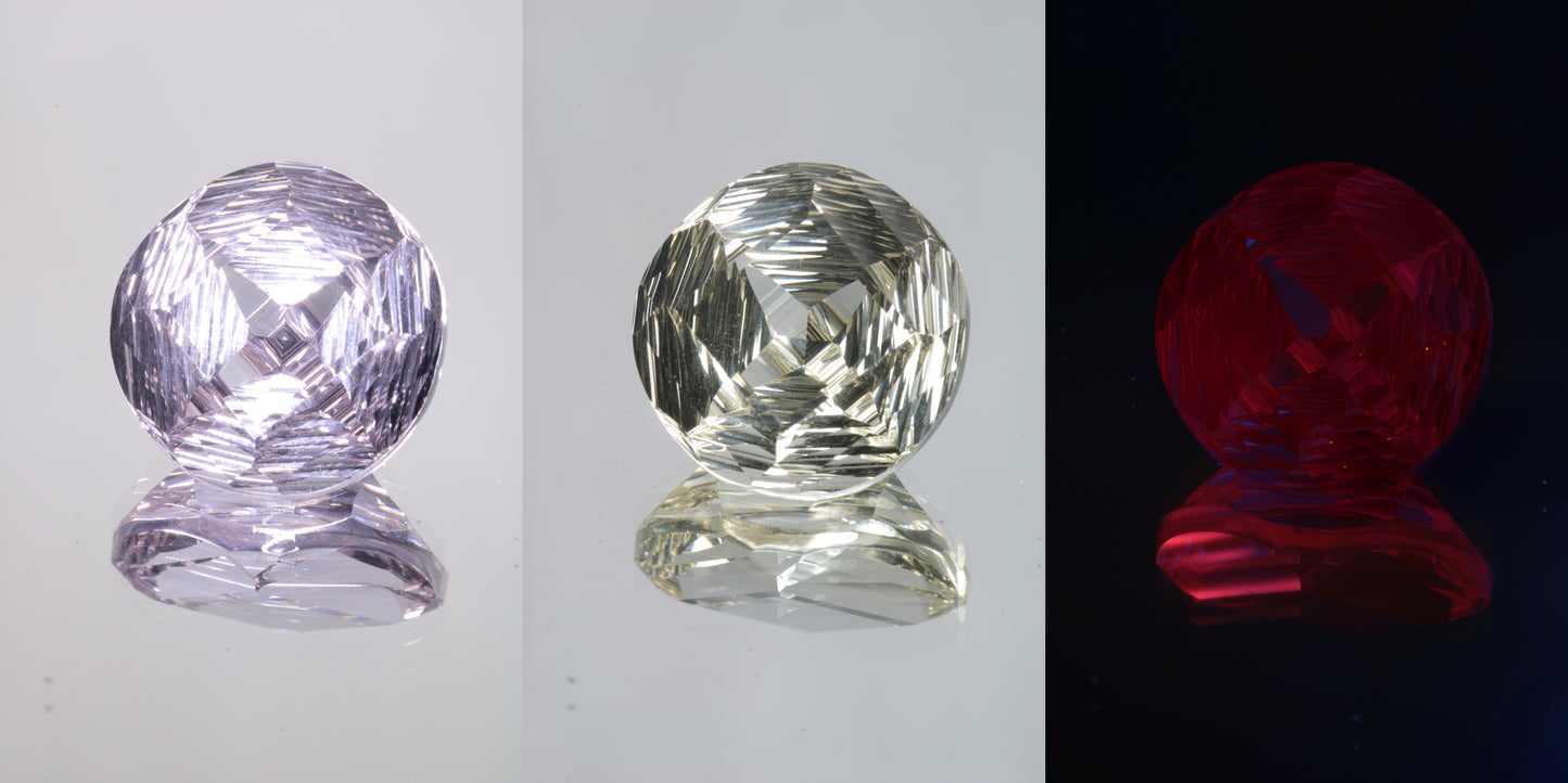 Giant Fantasy Cut Laser Garnets