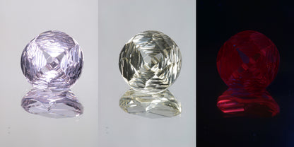 Giant Fantasy Cut Laser Garnets