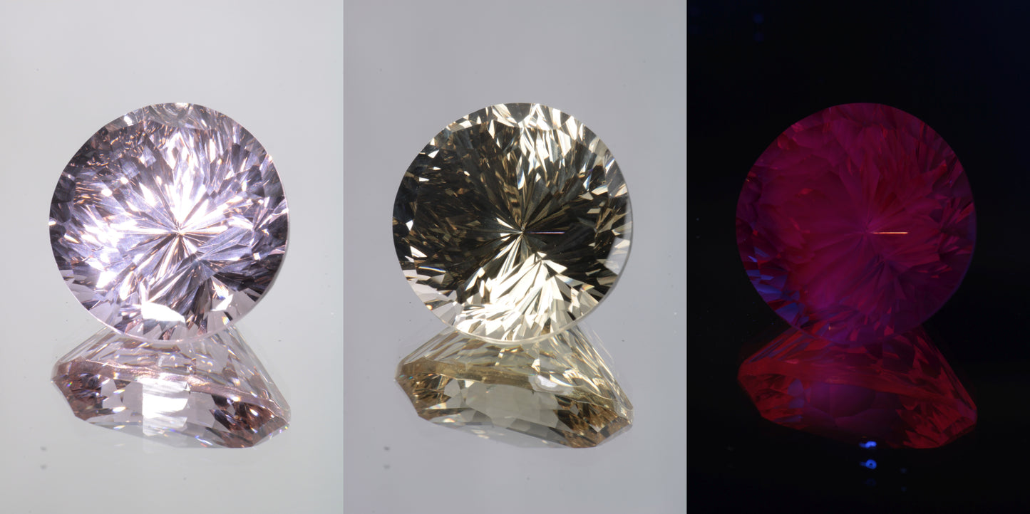 Giant Fantasy Cut Laser Garnets