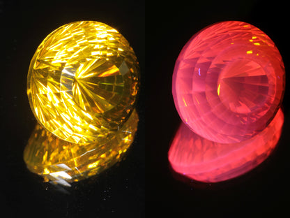 Giant Fantasy Cut Laser Garnets