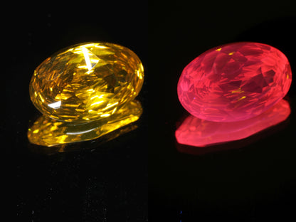Giant Fantasy Cut Laser Garnets