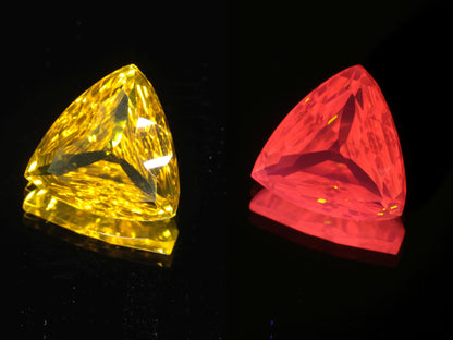 Giant Fantasy Cut Laser Garnets