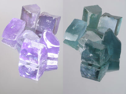 Lab Wakefieldite Facet Rough and Specimens aka Yttrium Orthovanadate Nd:YVo4