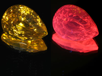Giant Fantasy Cut Laser Garnets
