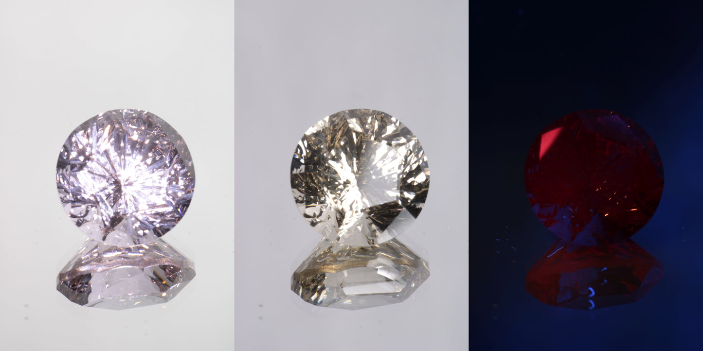 Giant Fantasy Cut Laser Garnets