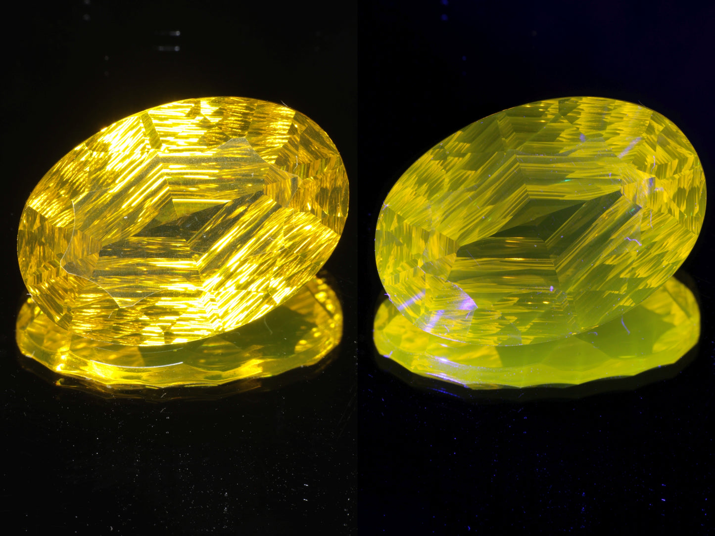 Giant Fantasy Cut Laser Garnets