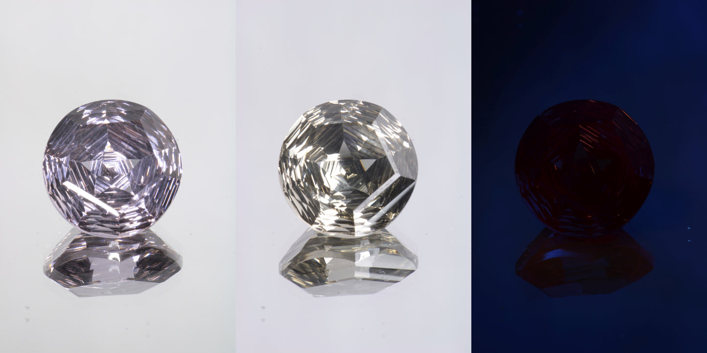 Giant Fantasy Cut Laser Garnets