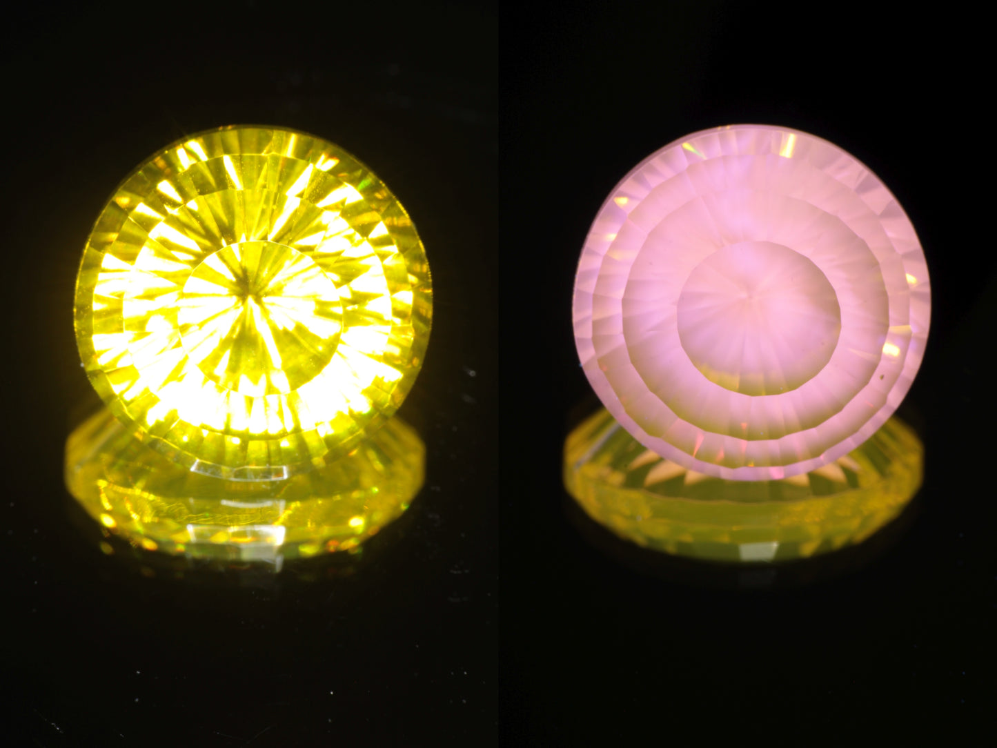 Giant Fantasy Cut Laser Garnets