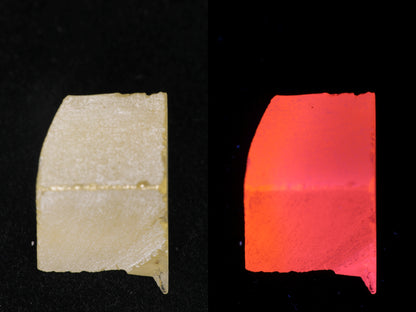 Samarium YAG Orange Glow Garnet, Experimental Crystal