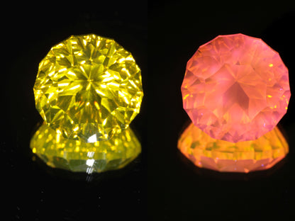 Giant Fantasy Cut Laser Garnets