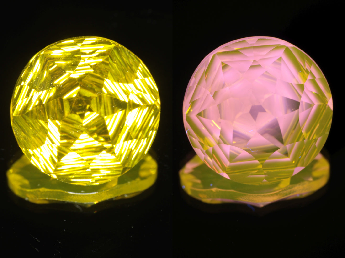 Giant Fantasy Cut Laser Garnets