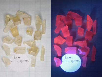 Samarium YAG Orange Glow Garnet, Experimental Crystal