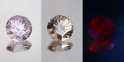 Giant Fantasy Cut Laser Garnets