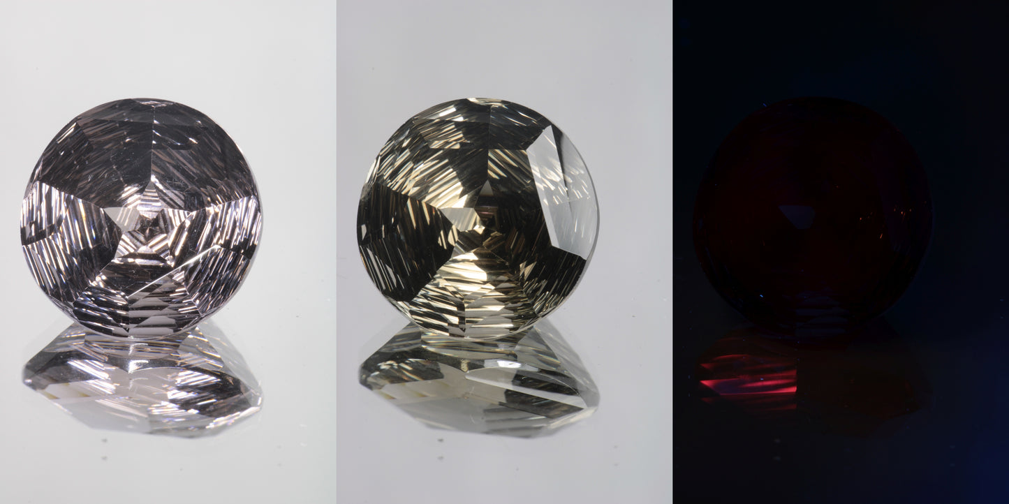 Giant Fantasy Cut Laser Garnets