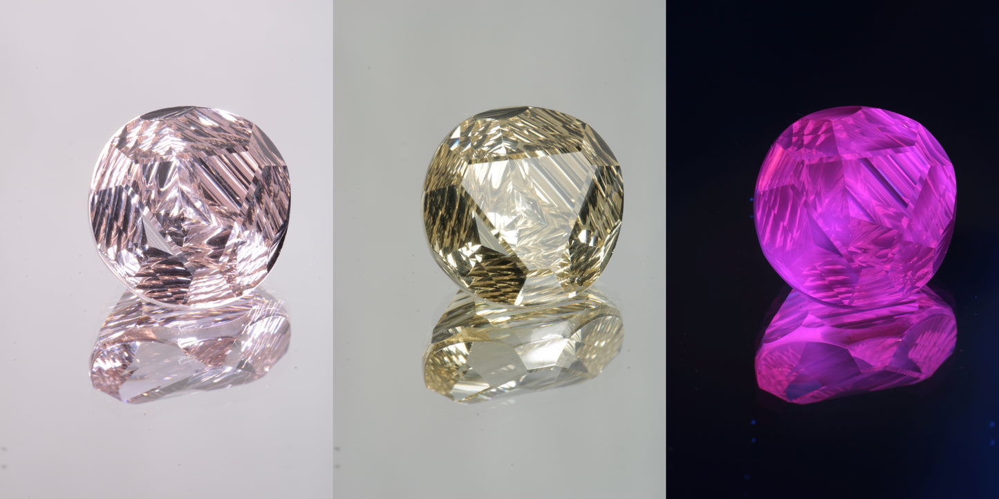 Giant Fantasy Cut Laser Garnets