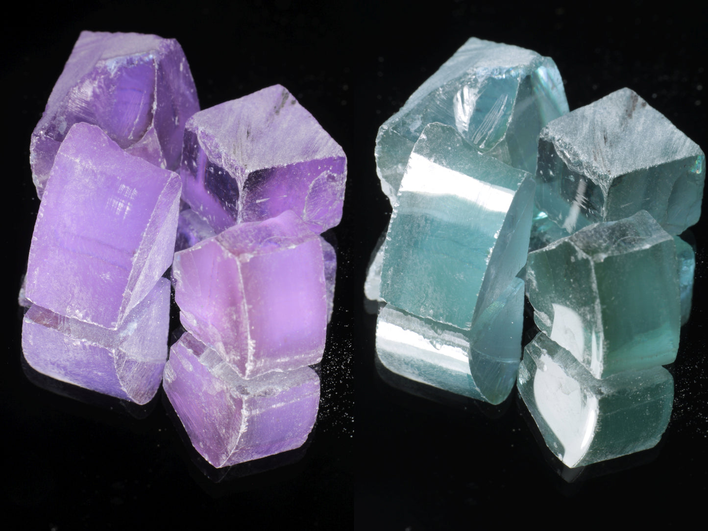 Lab Wakefieldite Facet Rough and Specimens aka Yttrium Orthovanadate Nd:YVo4