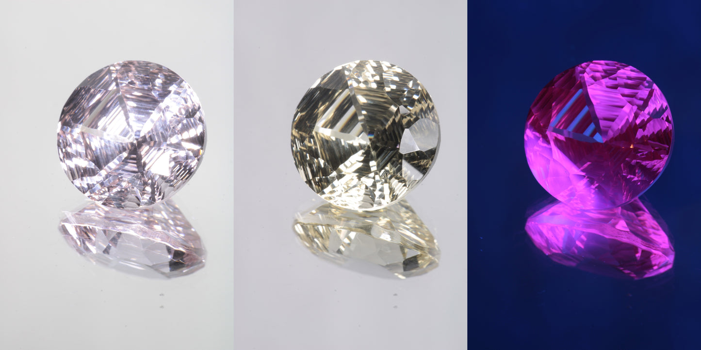 Giant Fantasy Cut Laser Garnets