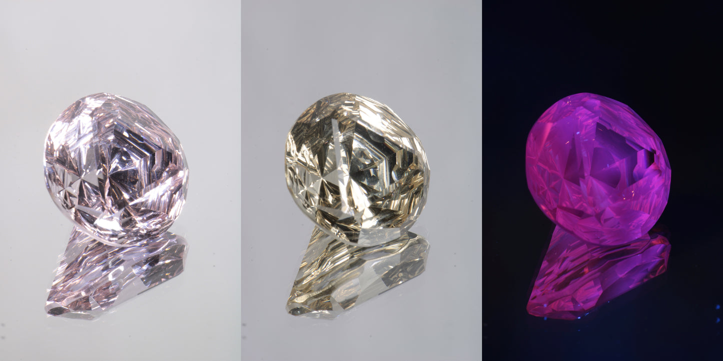 Giant Fantasy Cut Laser Garnets