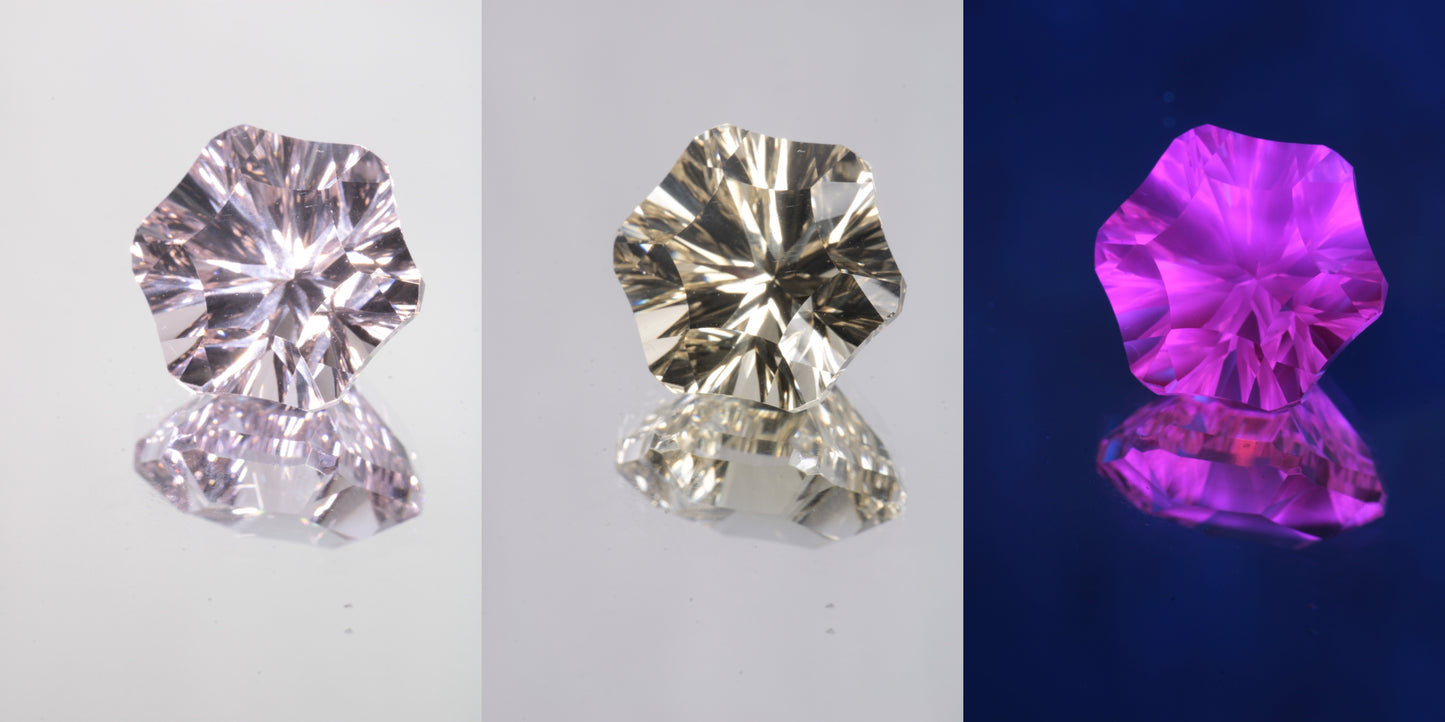 Giant Fantasy Cut Laser Garnets