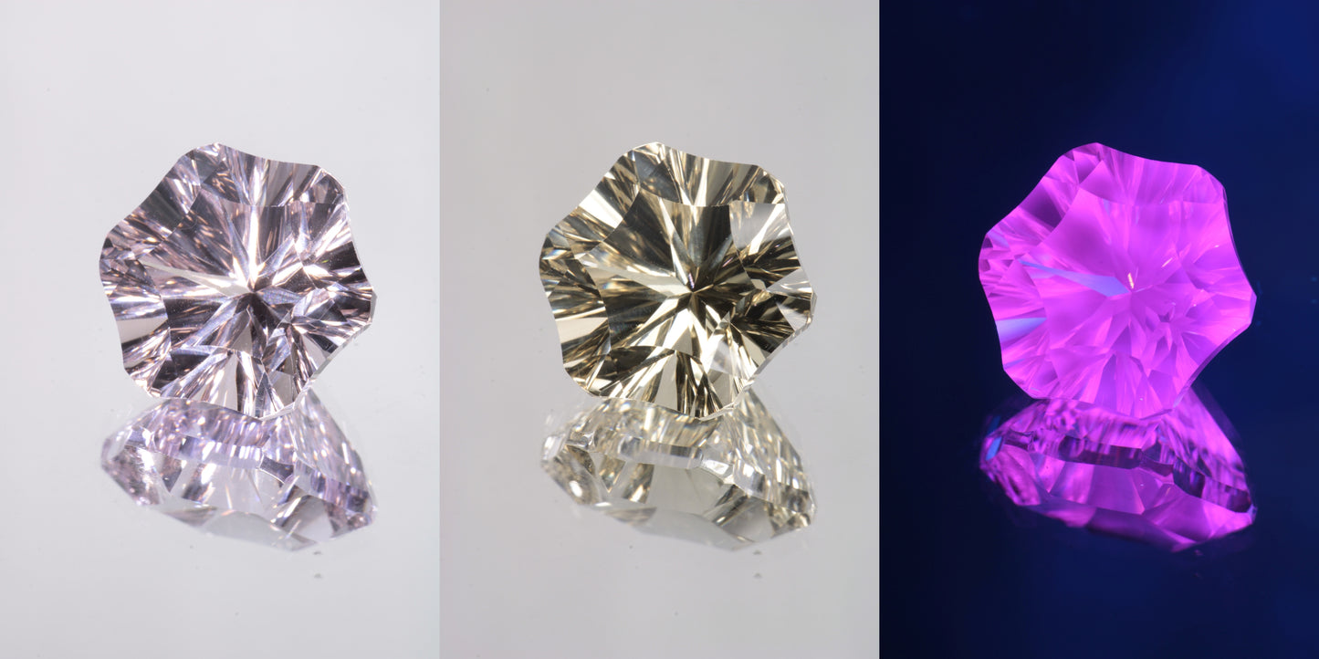 Giant Fantasy Cut Laser Garnets