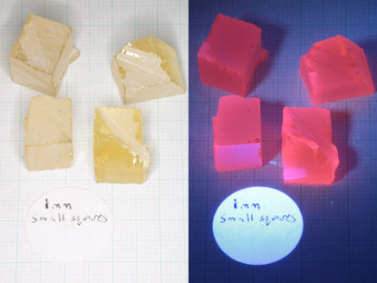 Samarium YAG Orange Glow Garnet, Experimental Crystal