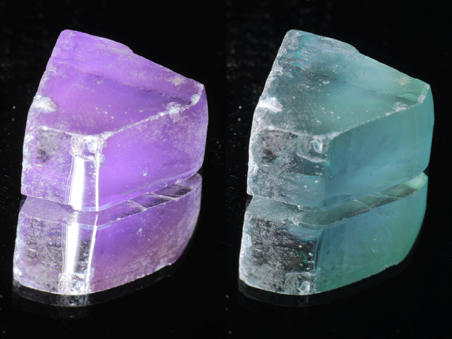 Lab Wakefieldite Facet Rough and Specimens aka Yttrium Orthovanadate Nd:YVo4