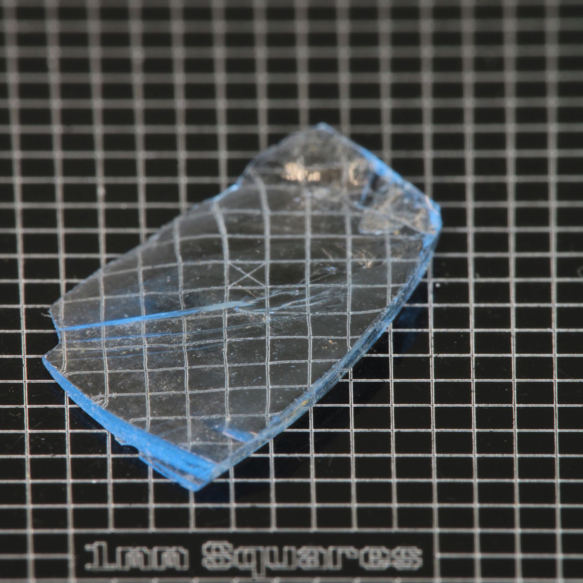 Blue cobalt spinel Shred