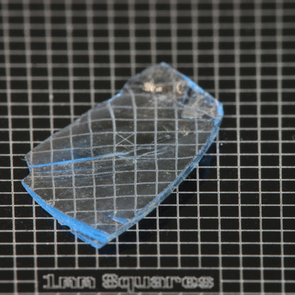 Blue cobalt spinel Shred
