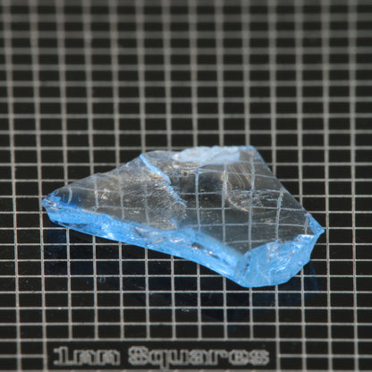 Blue cobalt spinel Shred