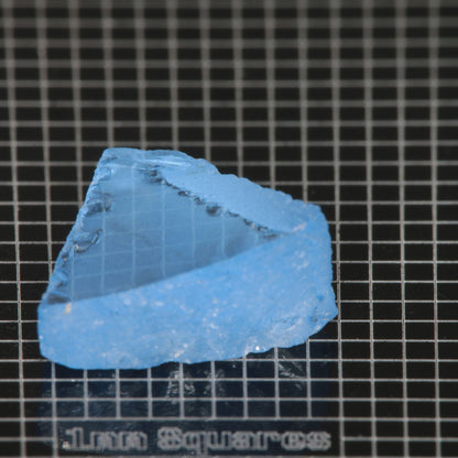 Blue cobalt spinel Thin Triangle crystal