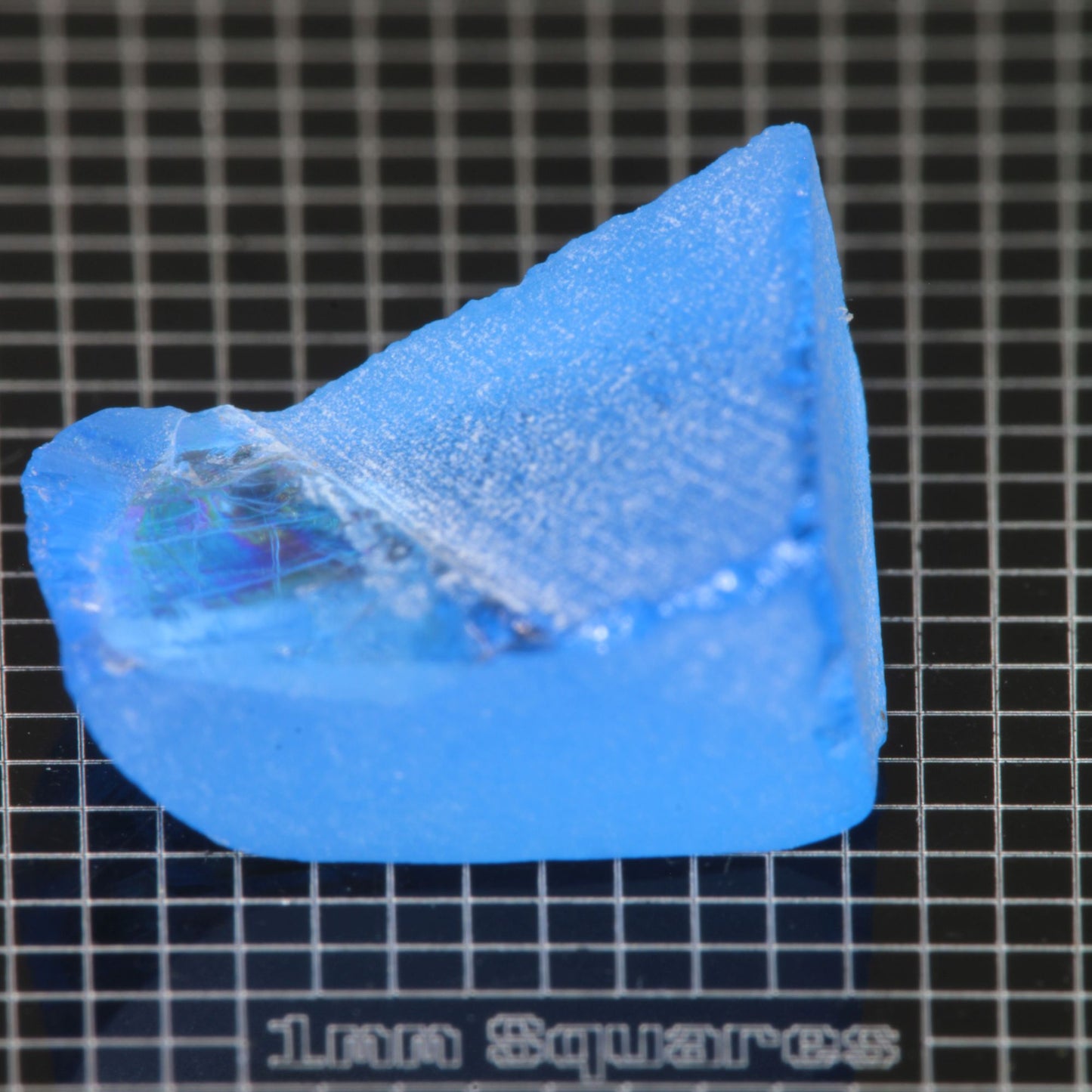 Blue cobalt spinel Rough crystal