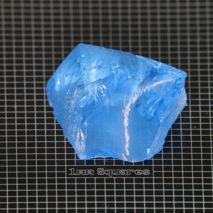 Blue cobalt spinel Rough crystal