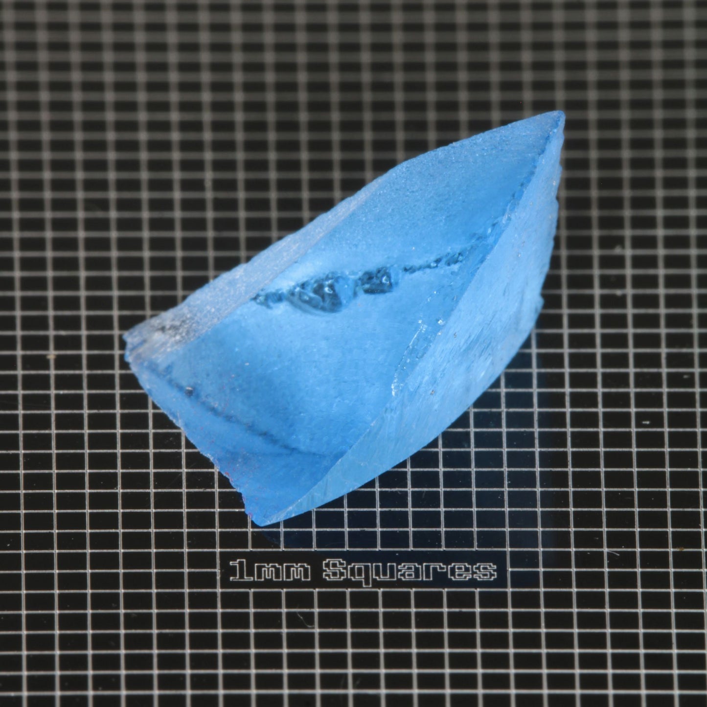 Blue cobalt spinel Rough crystal