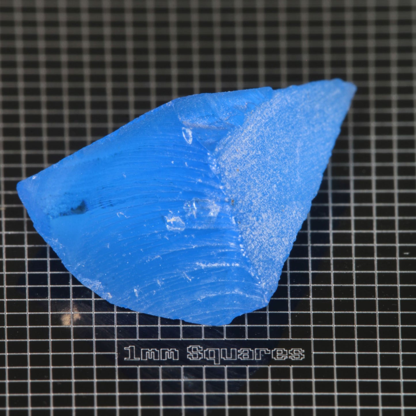 Blue cobalt spinel Rough crystal