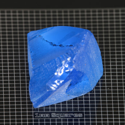 Blue cobalt spinel Rough crystal