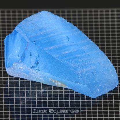 Blue cobalt spinel Rough crystal