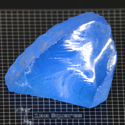 Blue cobalt spinel Rough crystal
