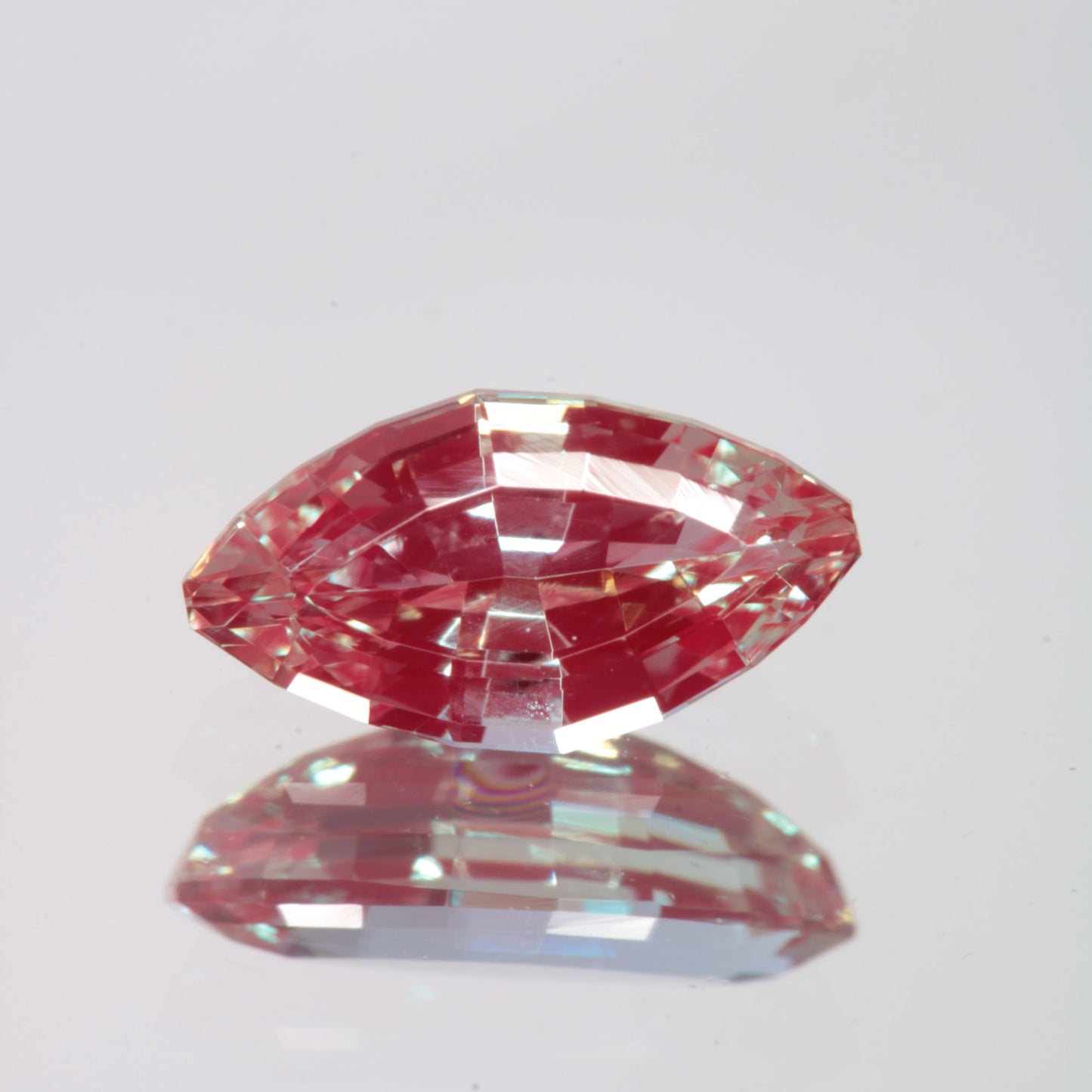Faceted Marquise Lab Alexandrite Gemstone