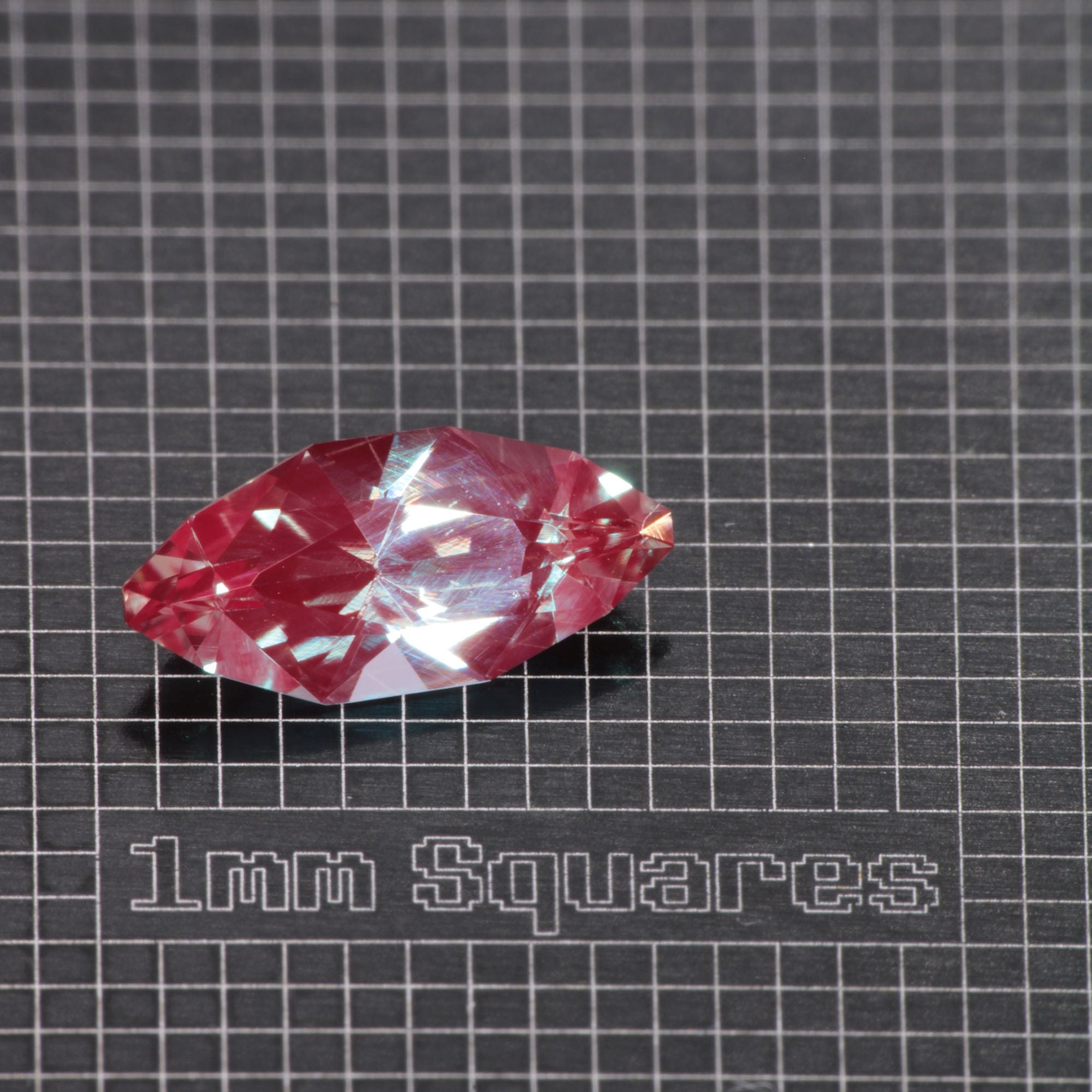 Faceted Marquise Lab Alexandrite Gemstone