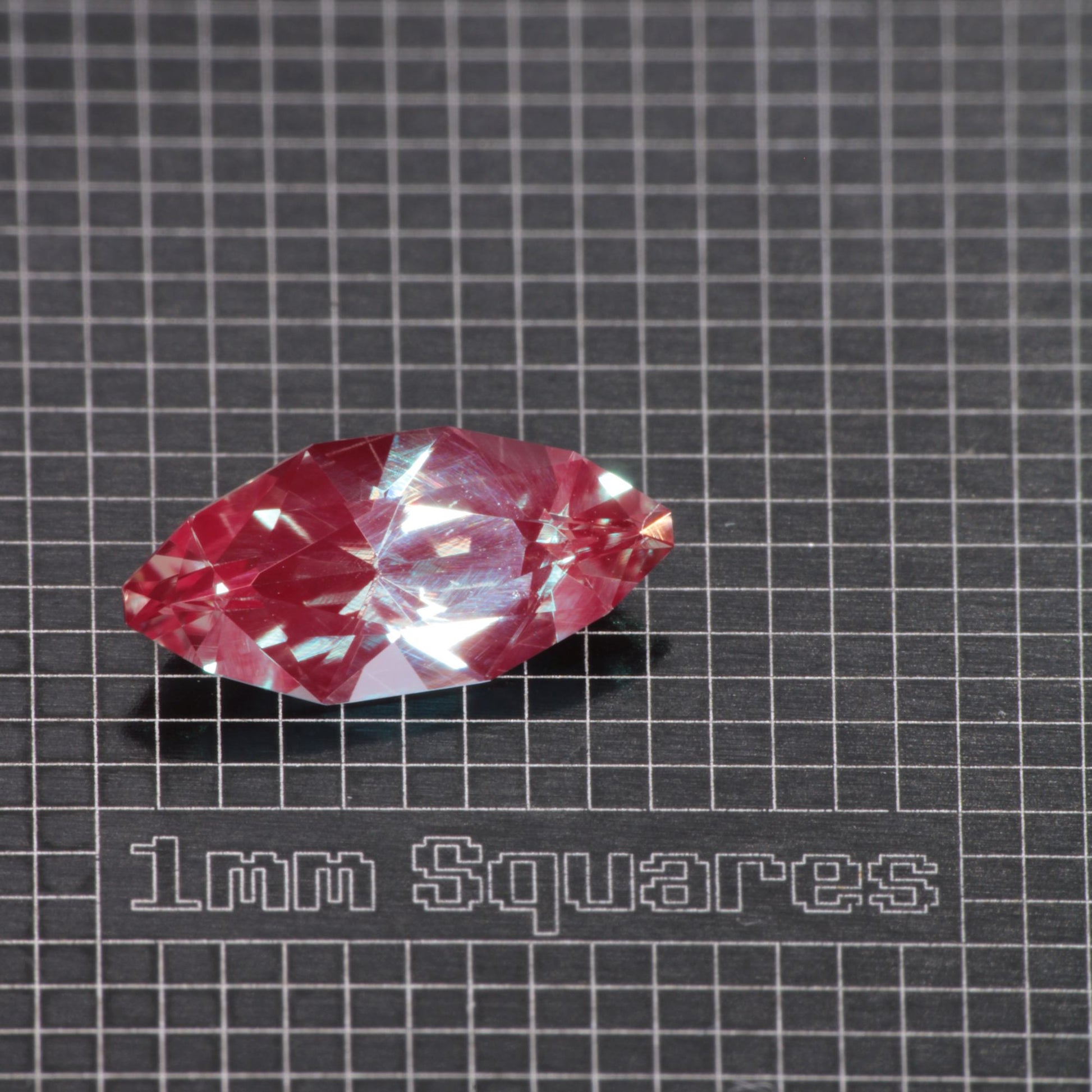 Faceted Marquise Lab Alexandrite Gemstone