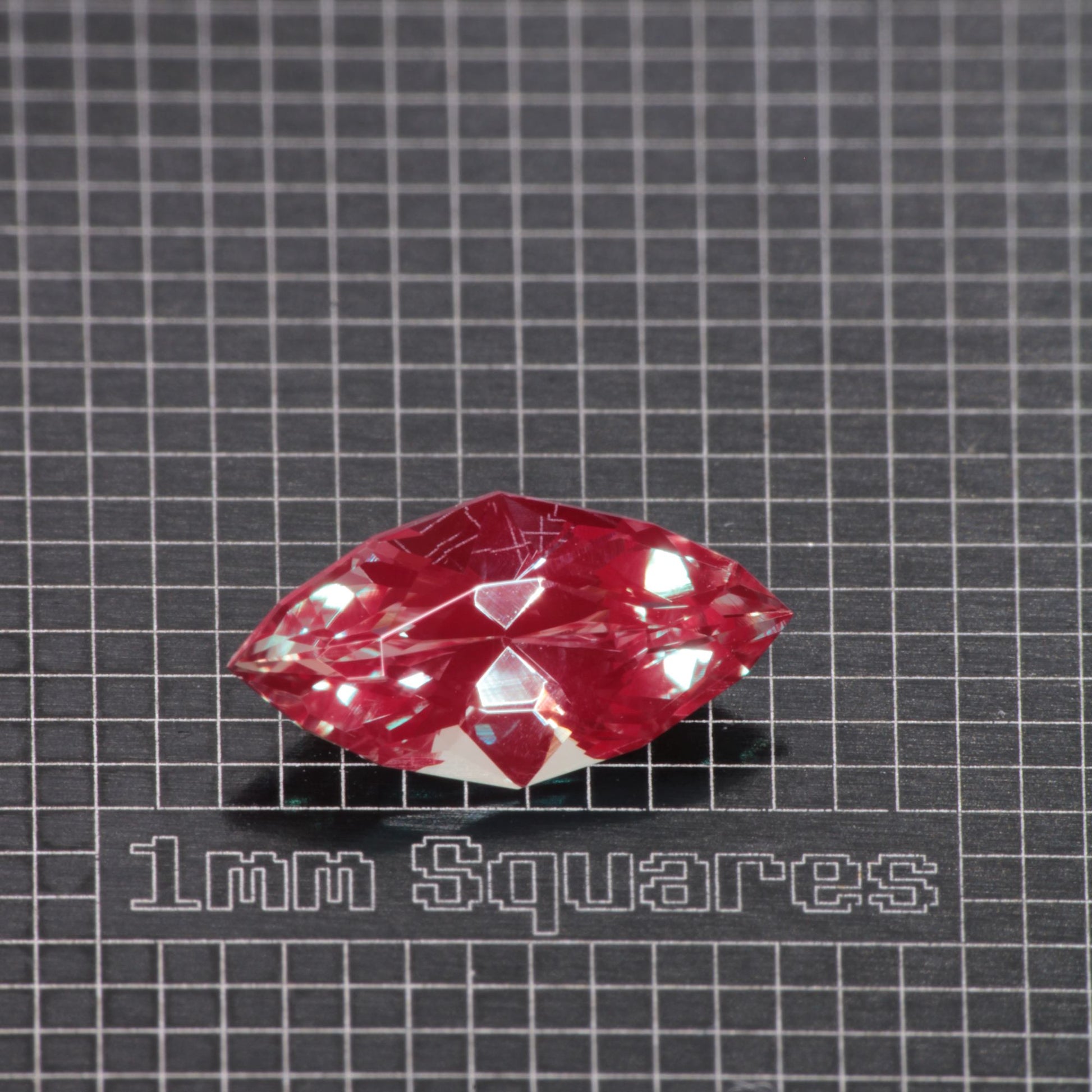 Faceted Marquise Lab Alexandrite Gemstone