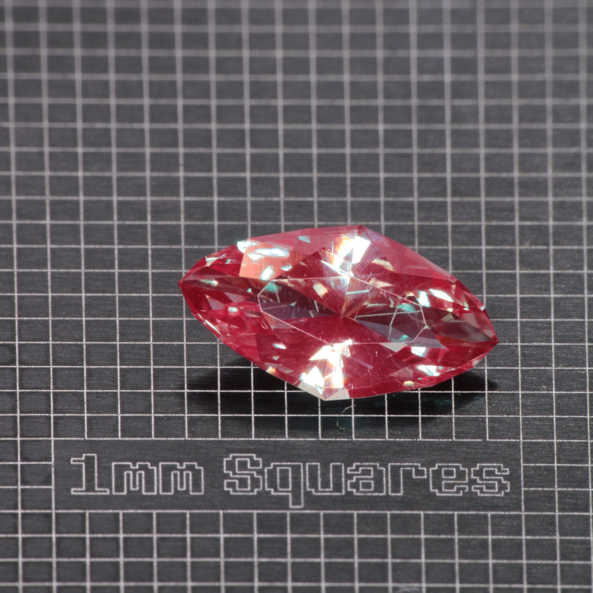 Faceted Marquise Lab Alexandrite Gemstone