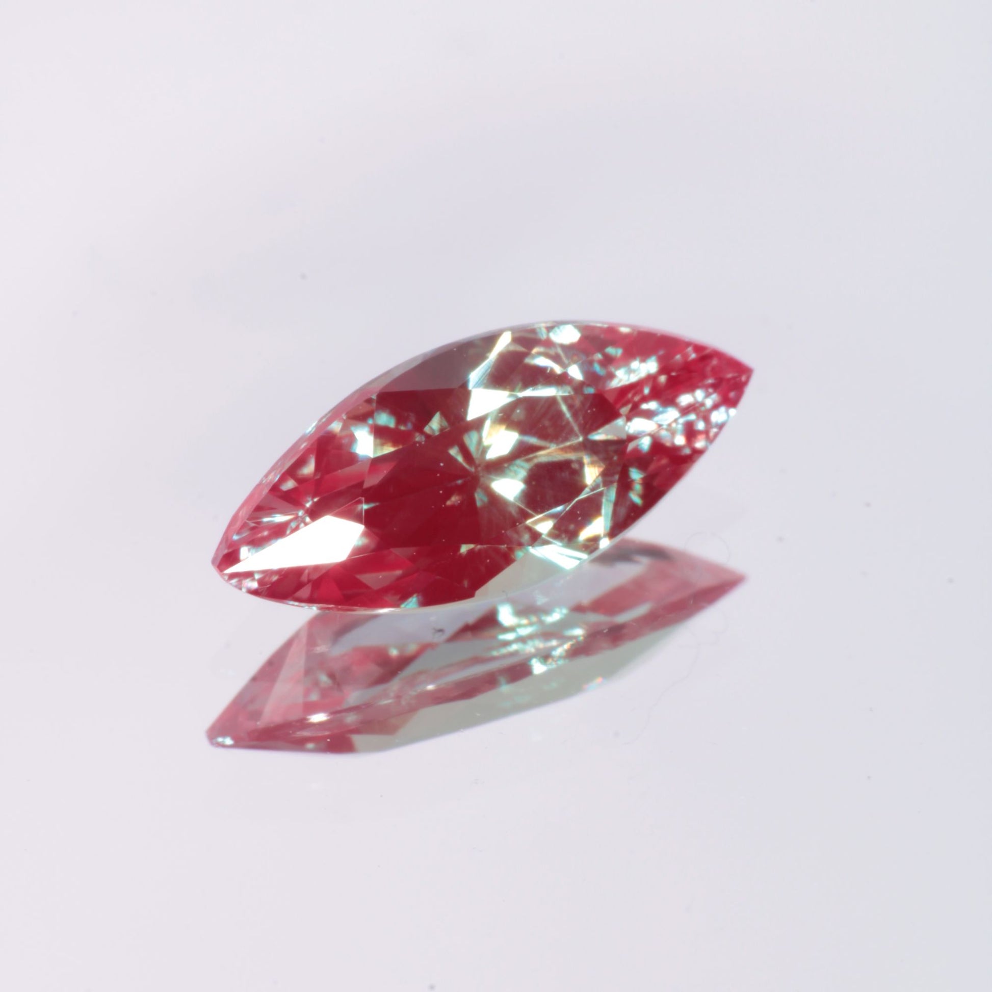 Faceted Marquise Lab Alexandrite Gemstone