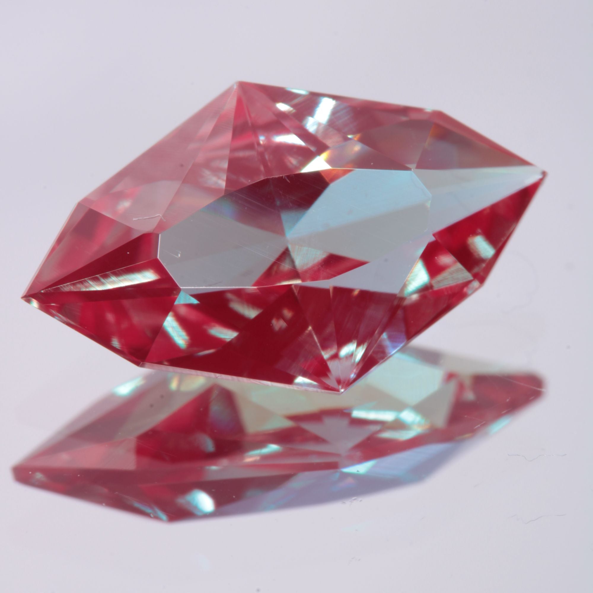 Faceted Marquise Lab Alexandrite Gemstone