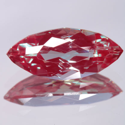 Faceted Marquise Lab Alexandrite Gemstone