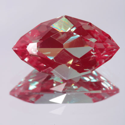 Faceted Marquise Lab Alexandrite Gemstone