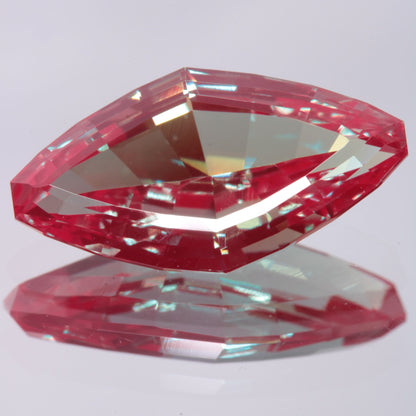 Faceted Marquise Lab Alexandrite Gemstone