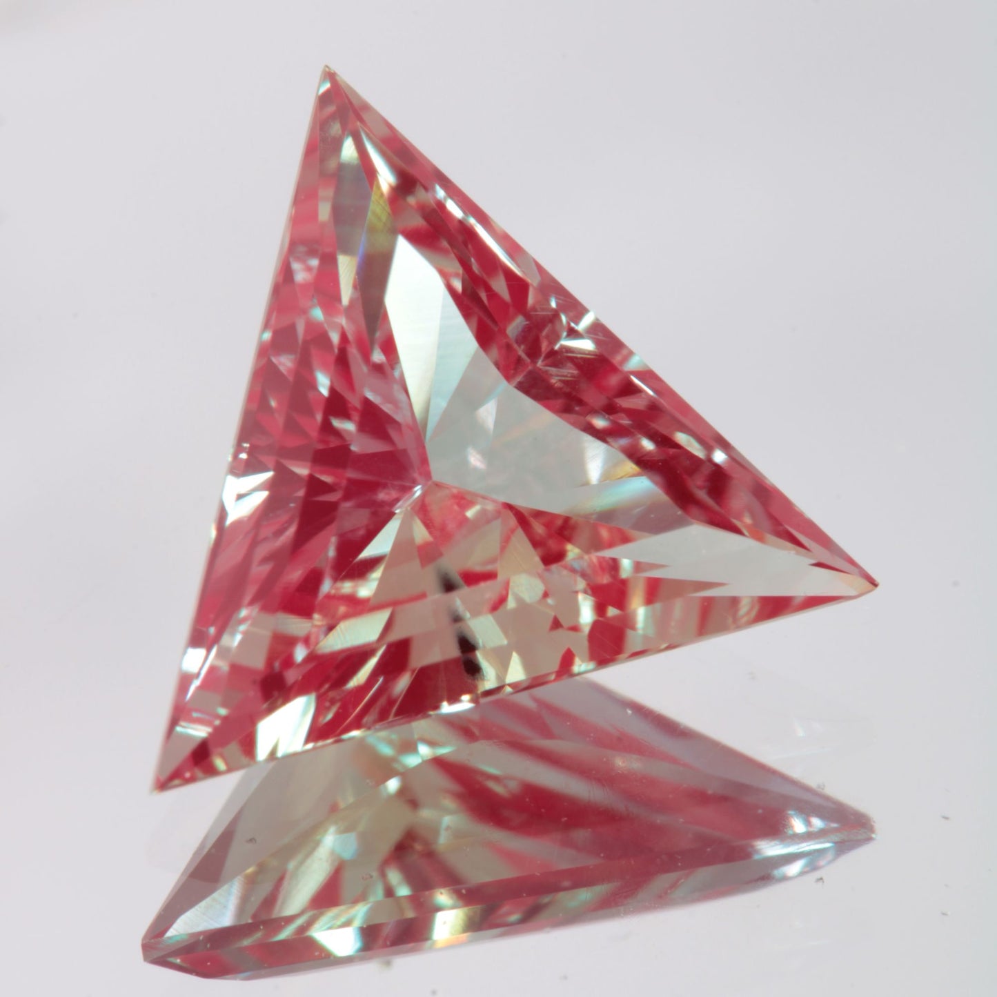 Faceted Trillion Lab Alexandrite Gemstone